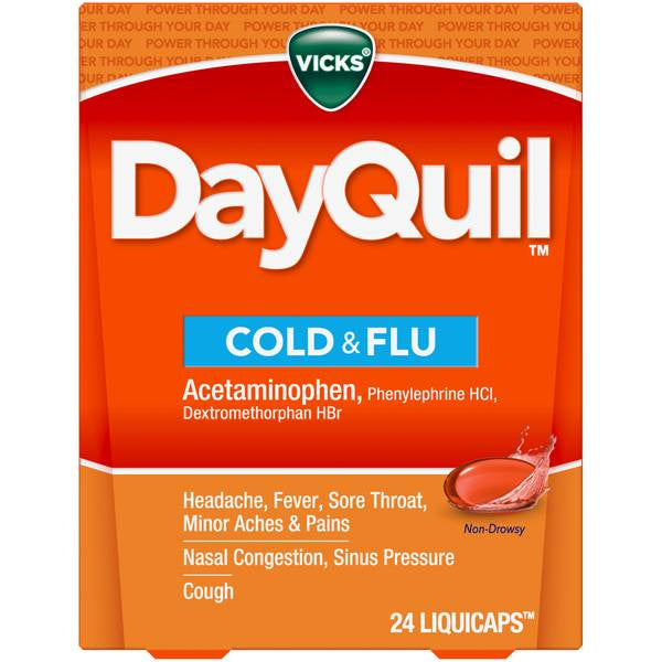 Dayquil Cold & Flu Liquicaps 24 ct.