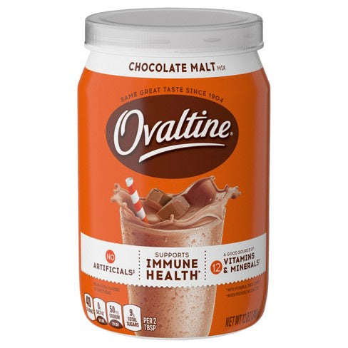 Ovaltine Chocolate Malt Powder 12oz