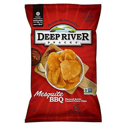 Deep River Mesquite BBQ Kettle Chips 2oz