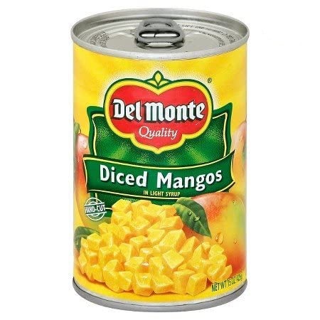 Del Monte Diced Mango in Light Syrup 15oz