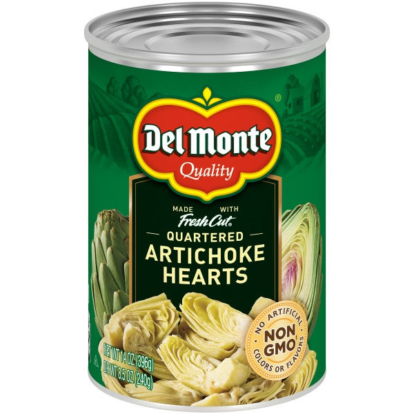 Del Monte Quartered Artichoke Hearts 14oz