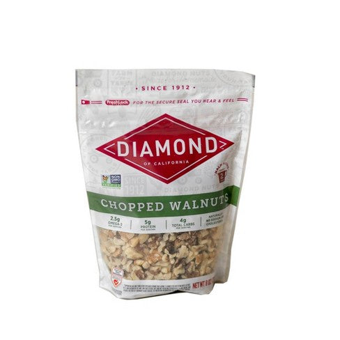 Diamond Chopped Walnuts 8oz