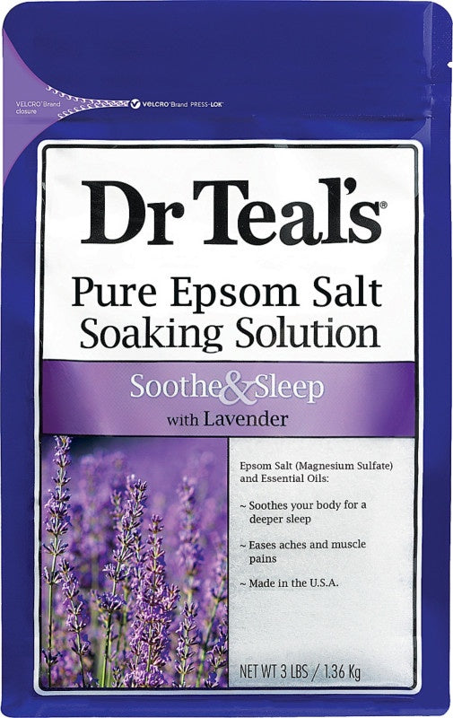 Dr Teal Epsom Salt Lavender 3lbs