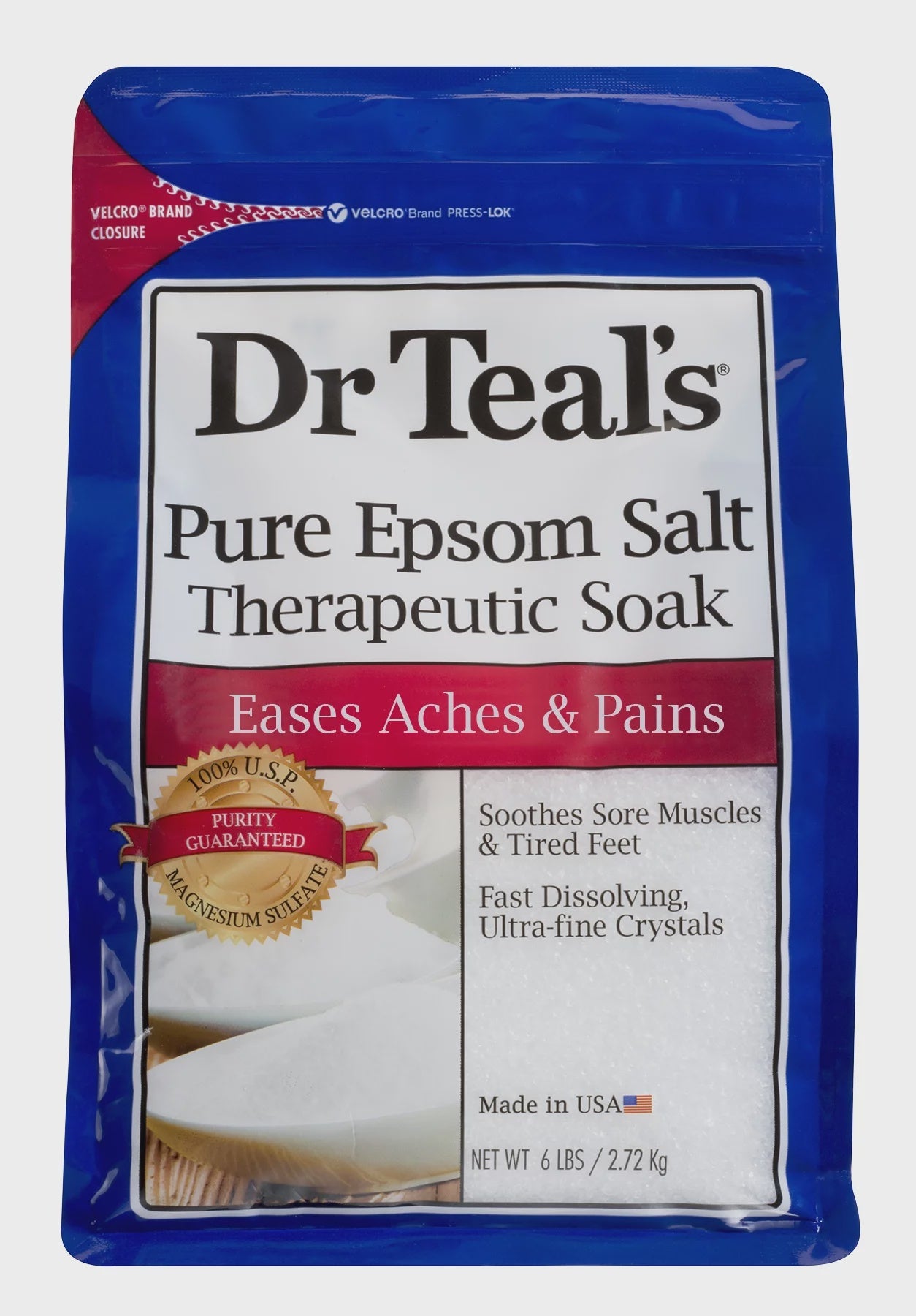 Dr Teal's Pure Epsom Salt 6lbs