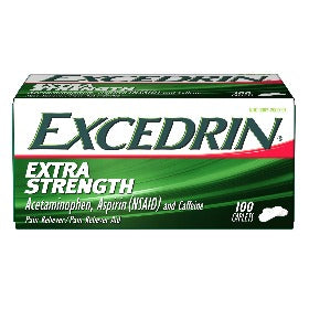 Excedrin Extra Strength Acetaminophen 100 caplets