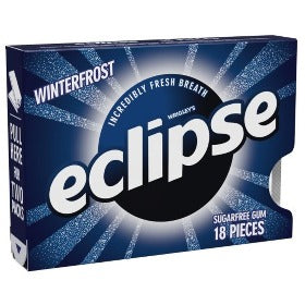 Eclipse Winterfrost SugarFree Gum 18 pieces