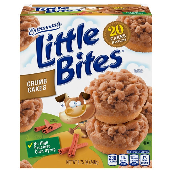 Entenmeann's Little Bites Crumb Cakes 5pkg.