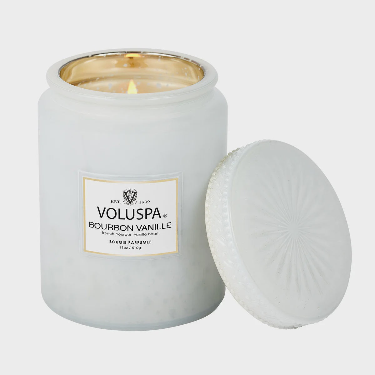 Voluspa Lge Candle Bourbon Vanille 18oz