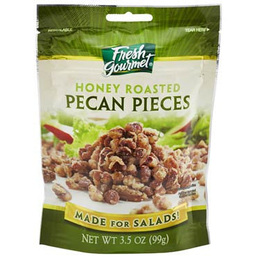 Fresh Gourmet Honey Roasted Pecans 3.5oz