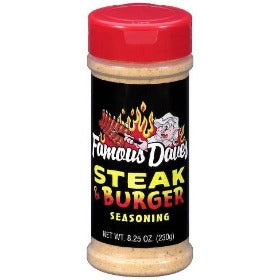 Famous Daves Steak & Burger Seasoning 8.25oz