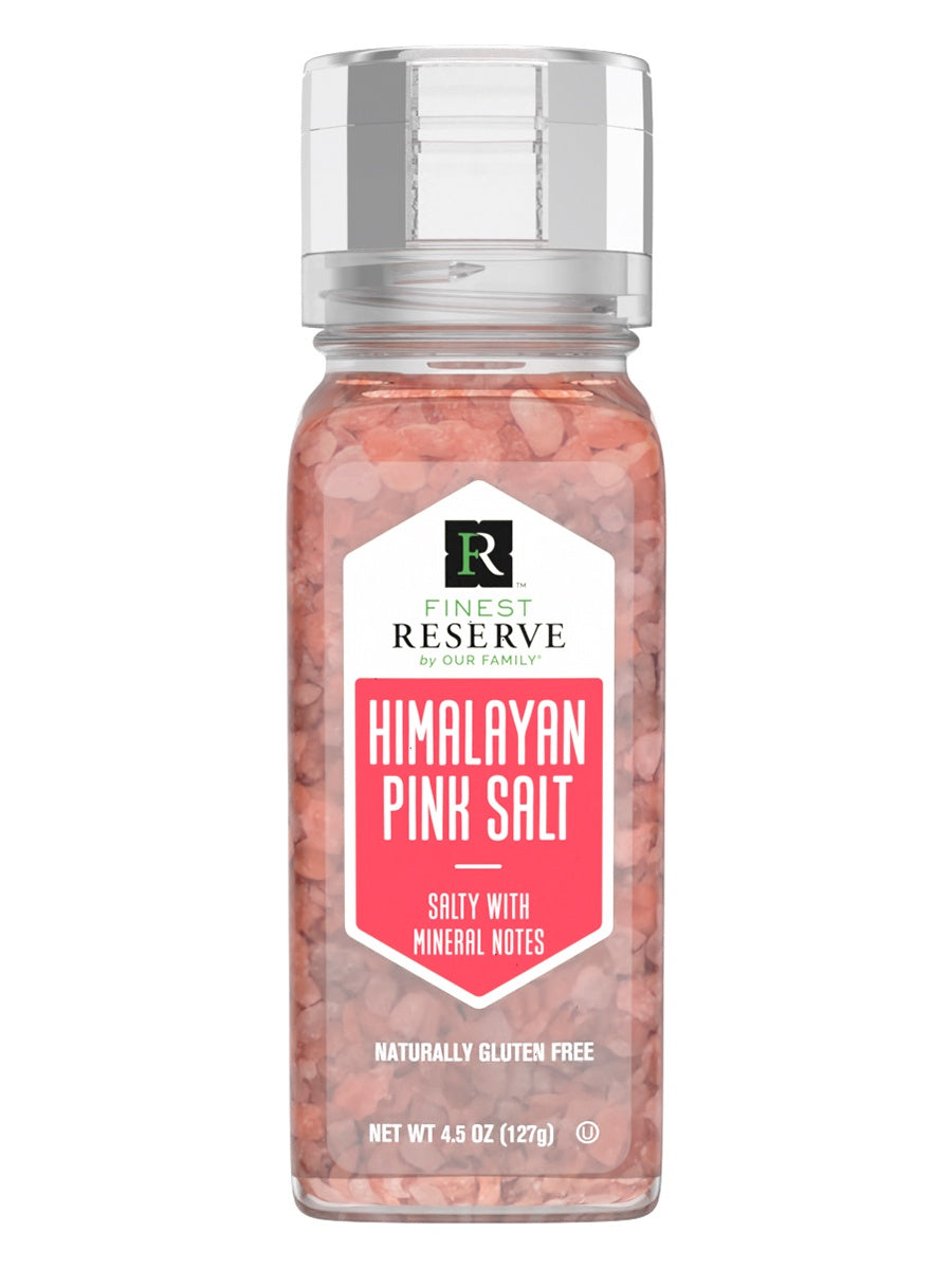Finest Reserve Himalayan Pink Salt Grinder 4.5oz