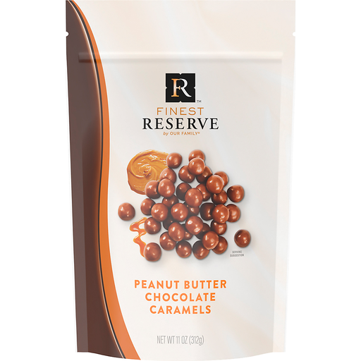 Finest Reserve Peanut Butter Chocolate Caramels 10 oz