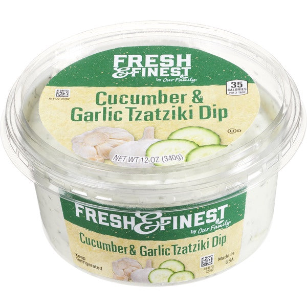 Fresh & Finest Cucumber Garlic Tzatziki Dip 12oz