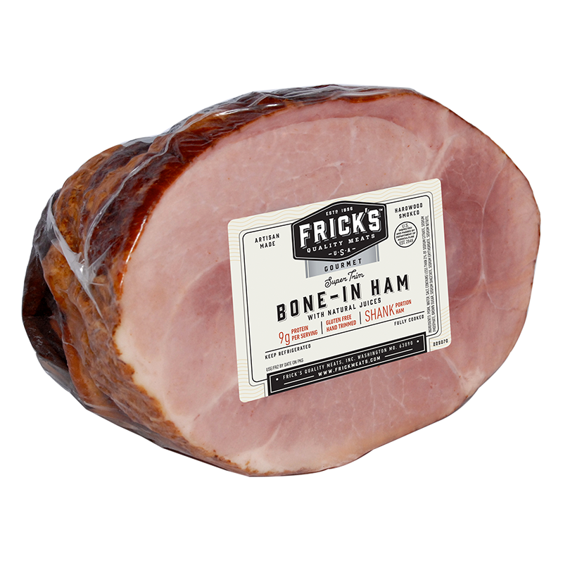 Pork, Fricks Ham Portions $3.19/lb