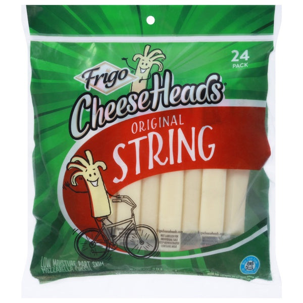 Frigo CheeseHeads String  Cheese 24 Pack