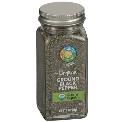 Full Circle Market Organic Black Pepper 1.9oz