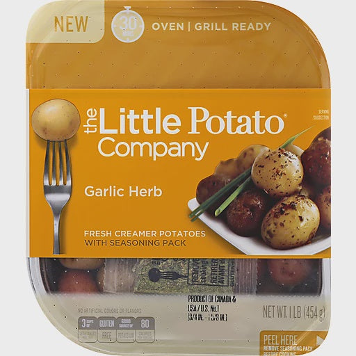 Little Potato Garlic & Herb Grill Ready Potatoes 1lb