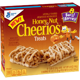 General Mills Honey Nut Cheerios Treats 8ct