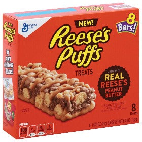 General Mills Reeses Puffs Treats 8ct