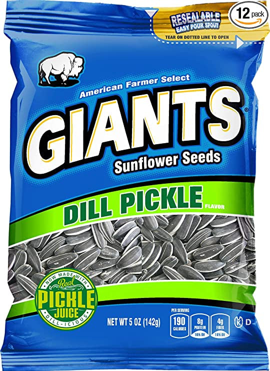 Giants Sunflower Seeds Dill 5oz