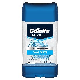 Gillette Clear Gel Mens Deodorant Cool Wave 3.8oz.
