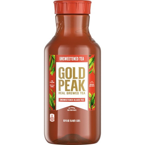 Gold Peak Unsweetened Black Tea 52oz
