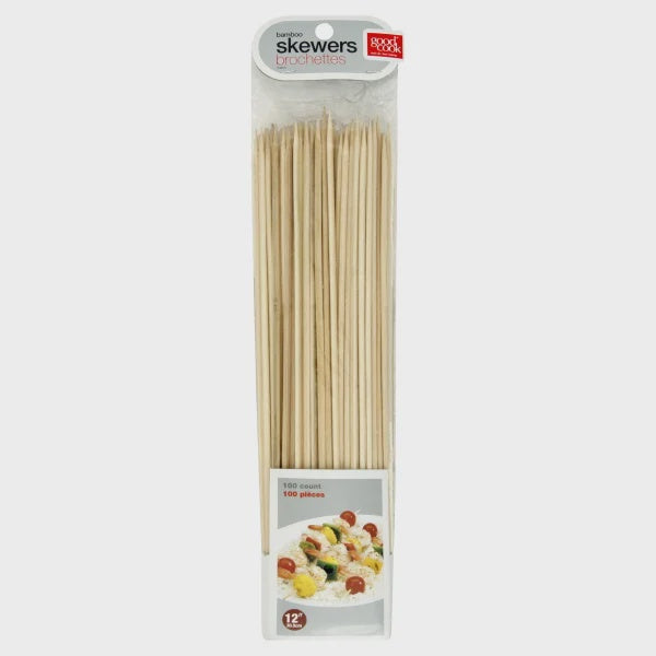Good Cook Bamboo Skewers 12" 100 ct