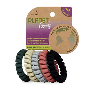 Goody Planet Neutral Coil Hair Bands 5ct