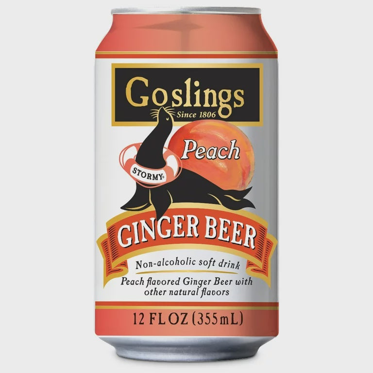 Goslings Peach Ginger Beer 12oz