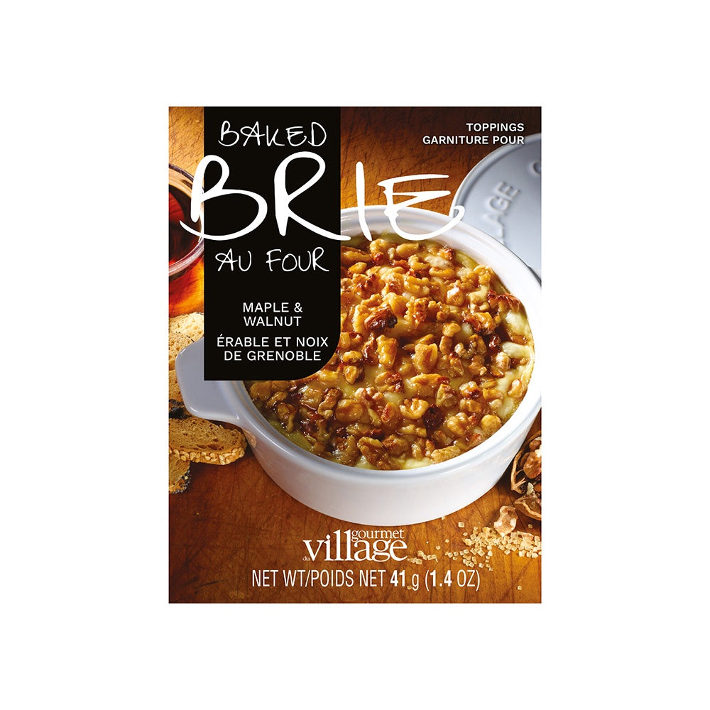 Gourmet Village Baked Brie Topping Maple Walnut 1.4oz