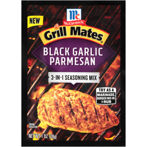 Grill Mates Black Garlic Parmesan Marinade 1oz