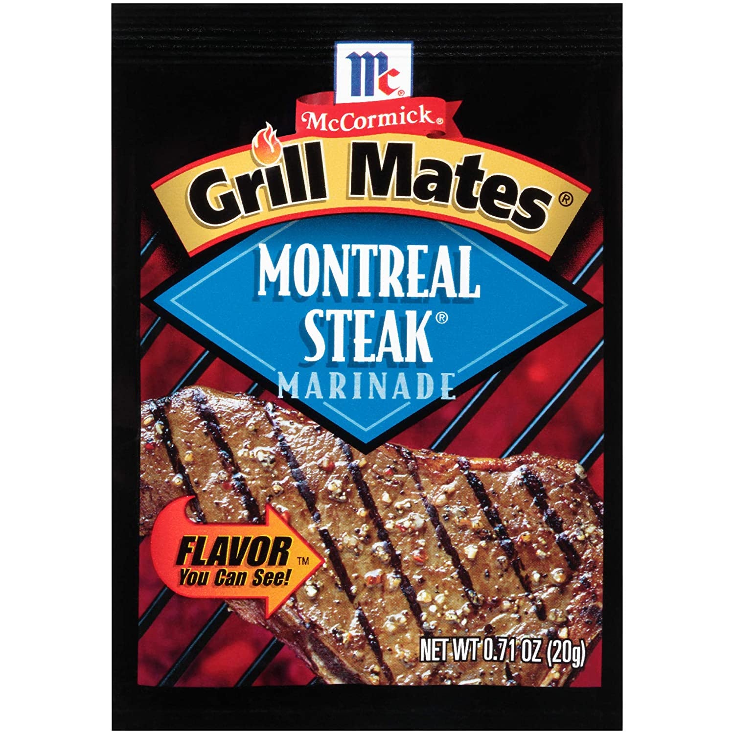 Grill Mates Montreal Steak Seasoning Mix .71oz
