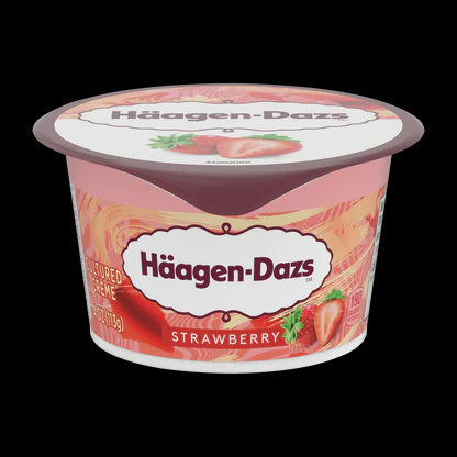 Haagen-Dazs Strawberry Cultered Creme 4oz