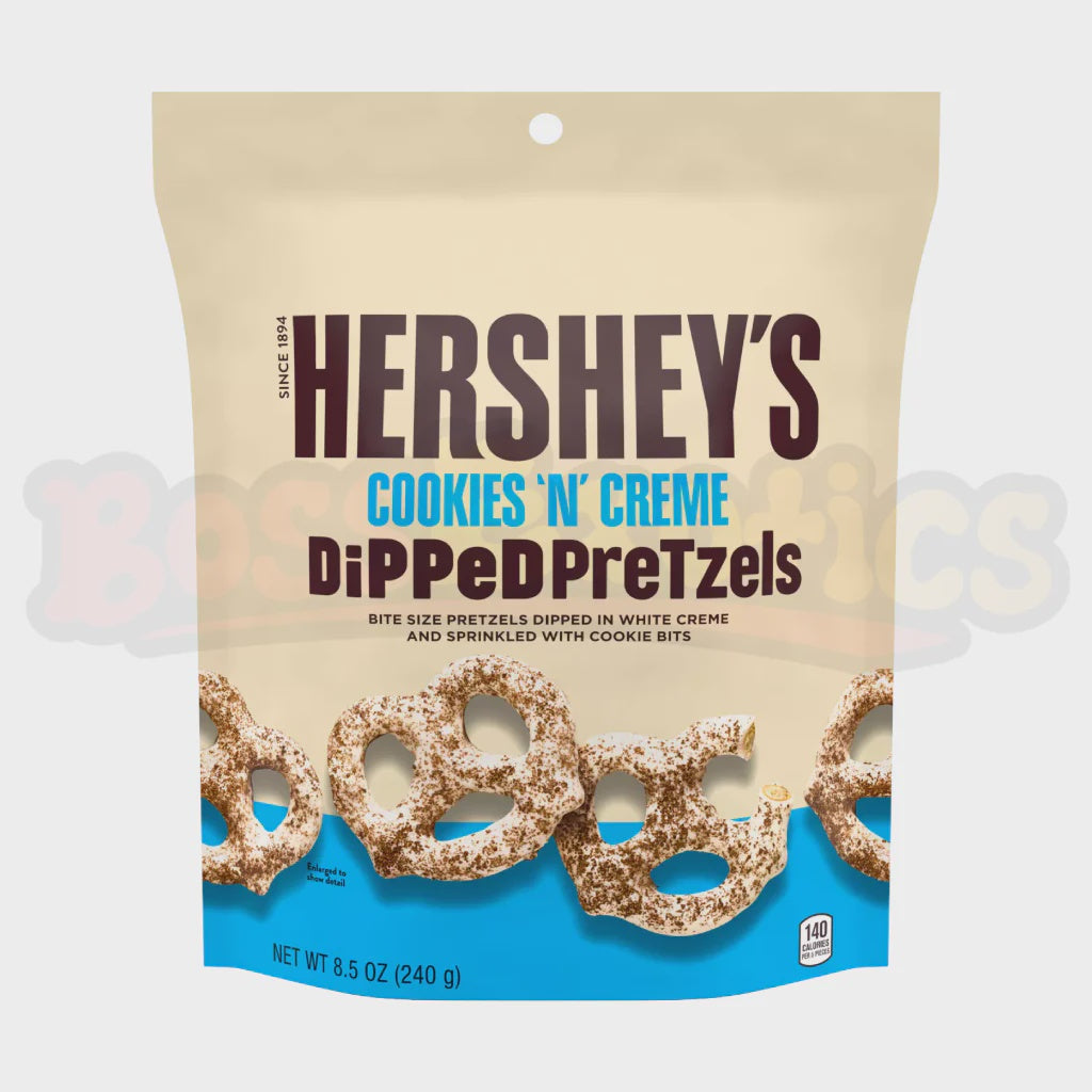 Hershey's Cookies N Creme Dipped Pretzels 8.5 oz