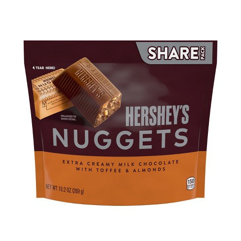 Hershey's Nuggets w/ Toffee & Almonds 10.2oz