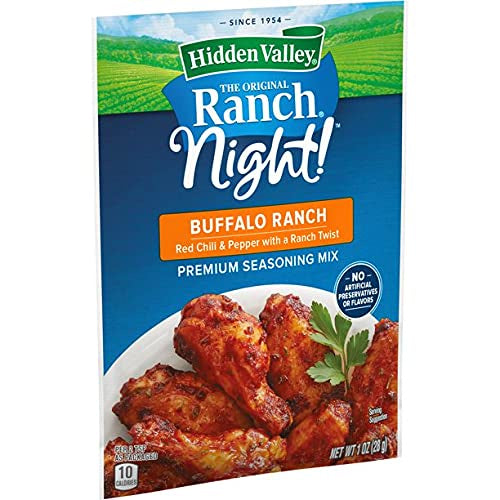 Hidden Valley Night Buffalo Ranch Seasoning Mix 1oz