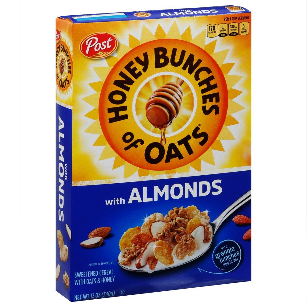 Honey Bunches Of Oats With Almonds 12oz.