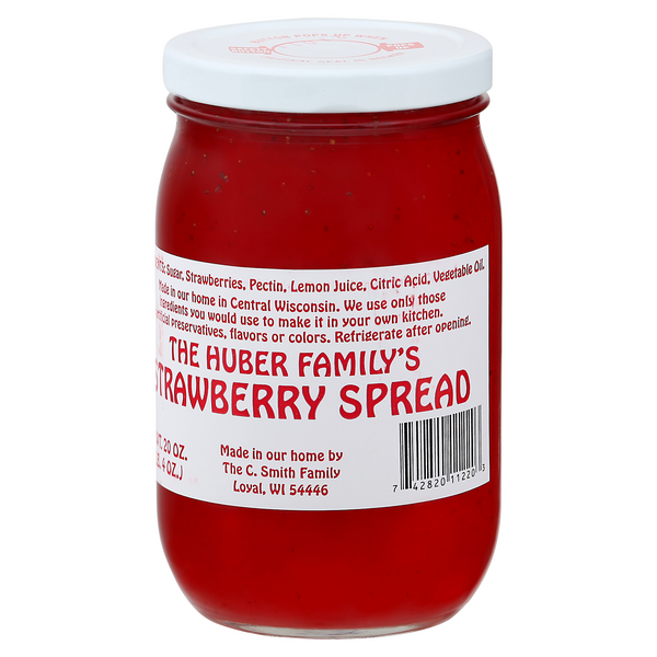Huber Family Farms  Spread Strawberry 20oz