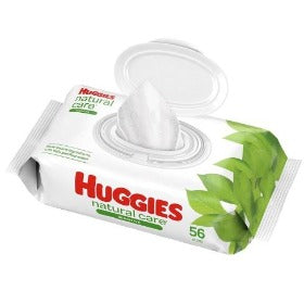 Huggies Natural Care Baby Wipes 56ct