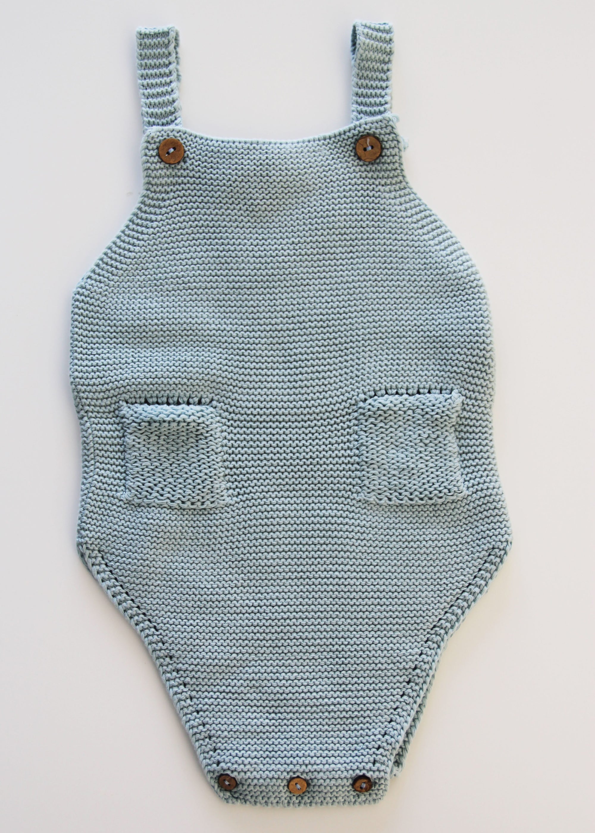 Fina Ejerique Pale Green Knitted Romper - 18mths