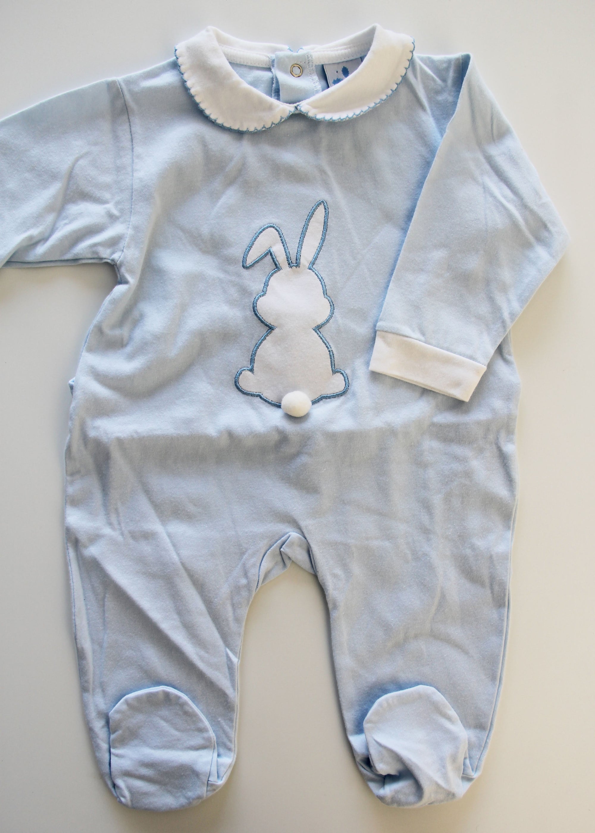 Blue Bunny Baby Grow - 6mth