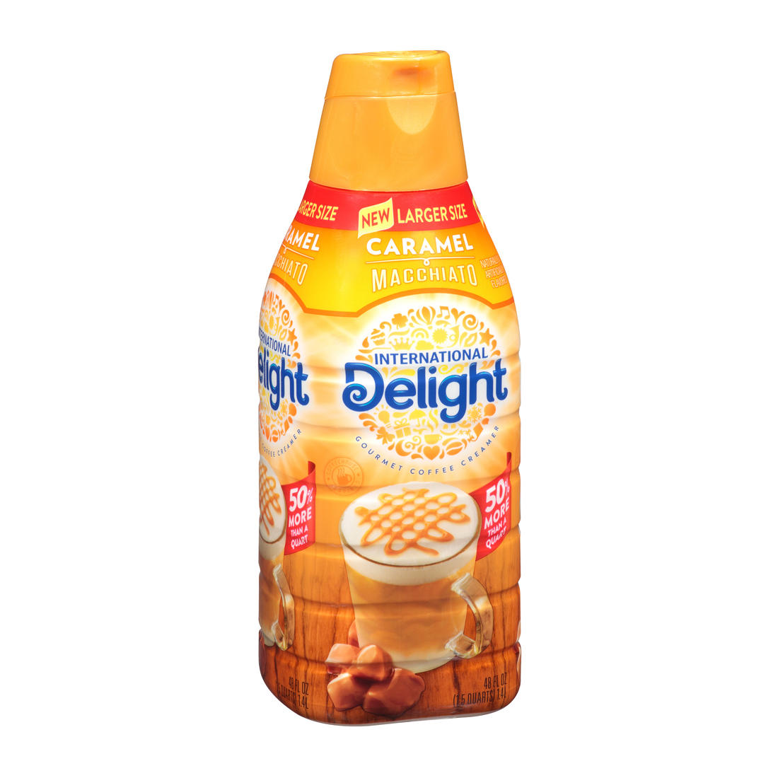 International Delight Coffee Creamer Caramel Macchiato 48 oz