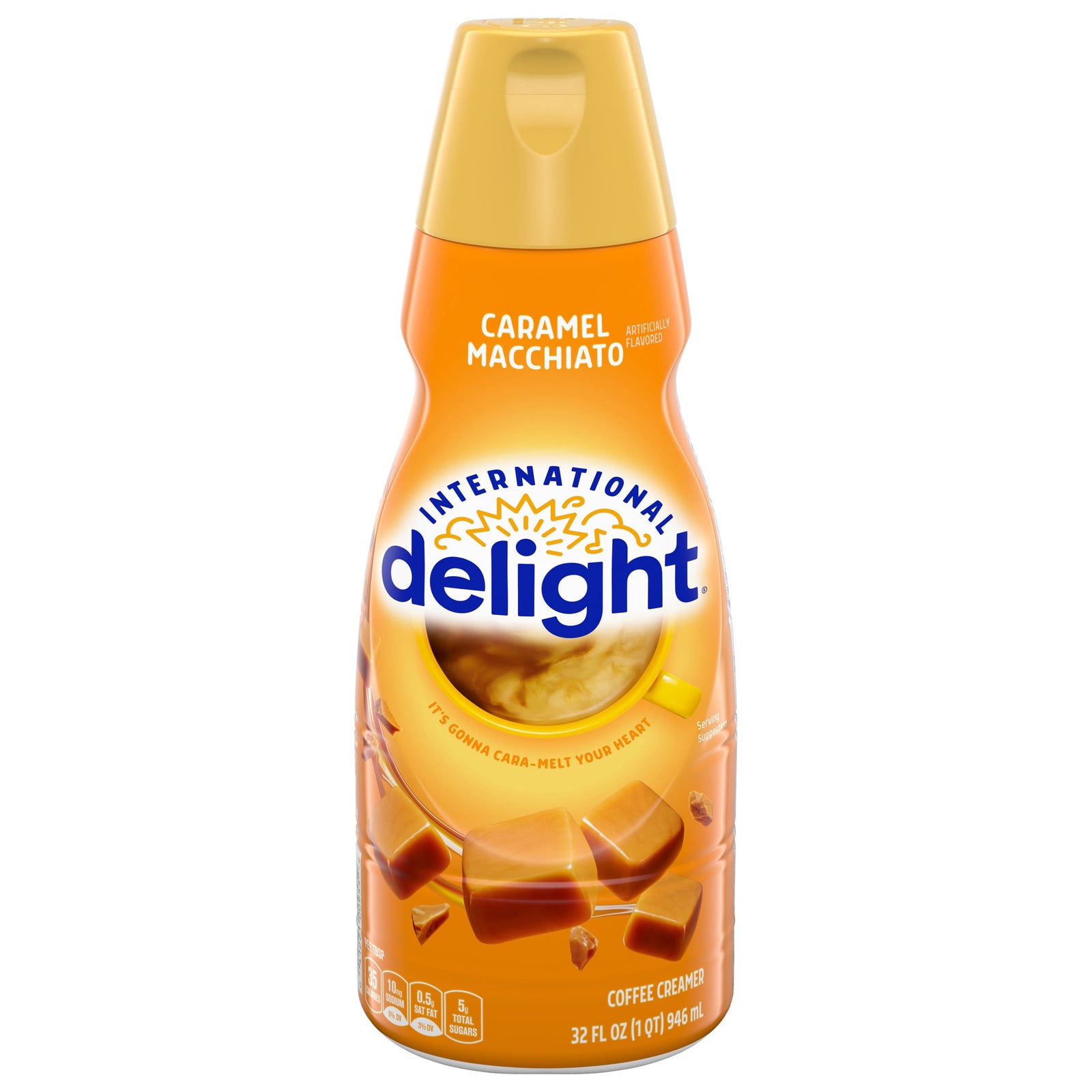 International Delight Coffee Creamer Caramel Macchiato 32oz
