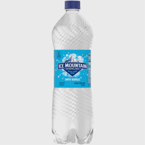 Ice Mountain Unflavored Sparkling Water 1lt