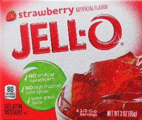 Jell-O Strawberry 3oz