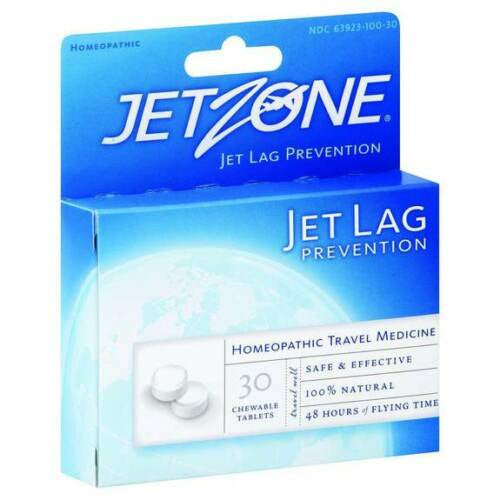 Jet Zone Jet Lag Prevention Tablets 30 count