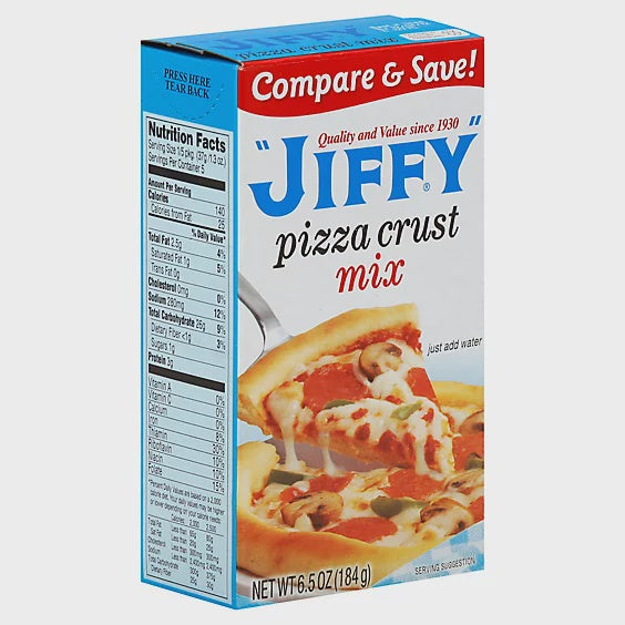 Jiffy Pizza Crust Mix 6.5oz