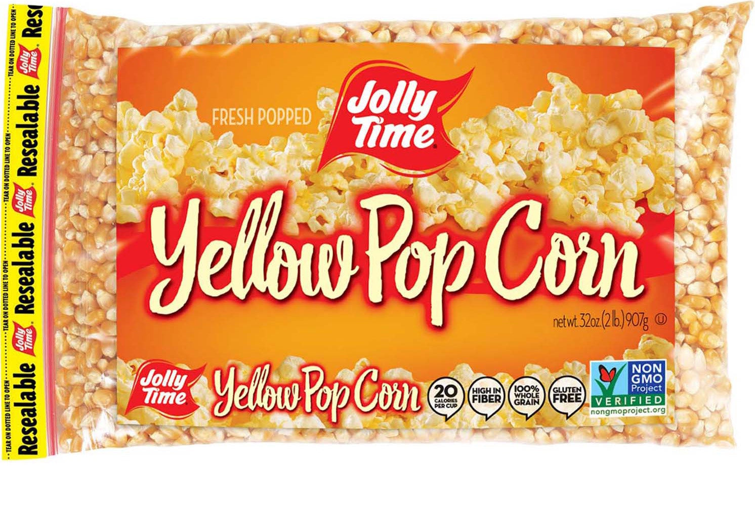 Jolly Time Yellow Popcorn Kernels 32oz