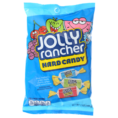 Jolly Rancher Hard Candy Asst Fruit Flavors 7 oz