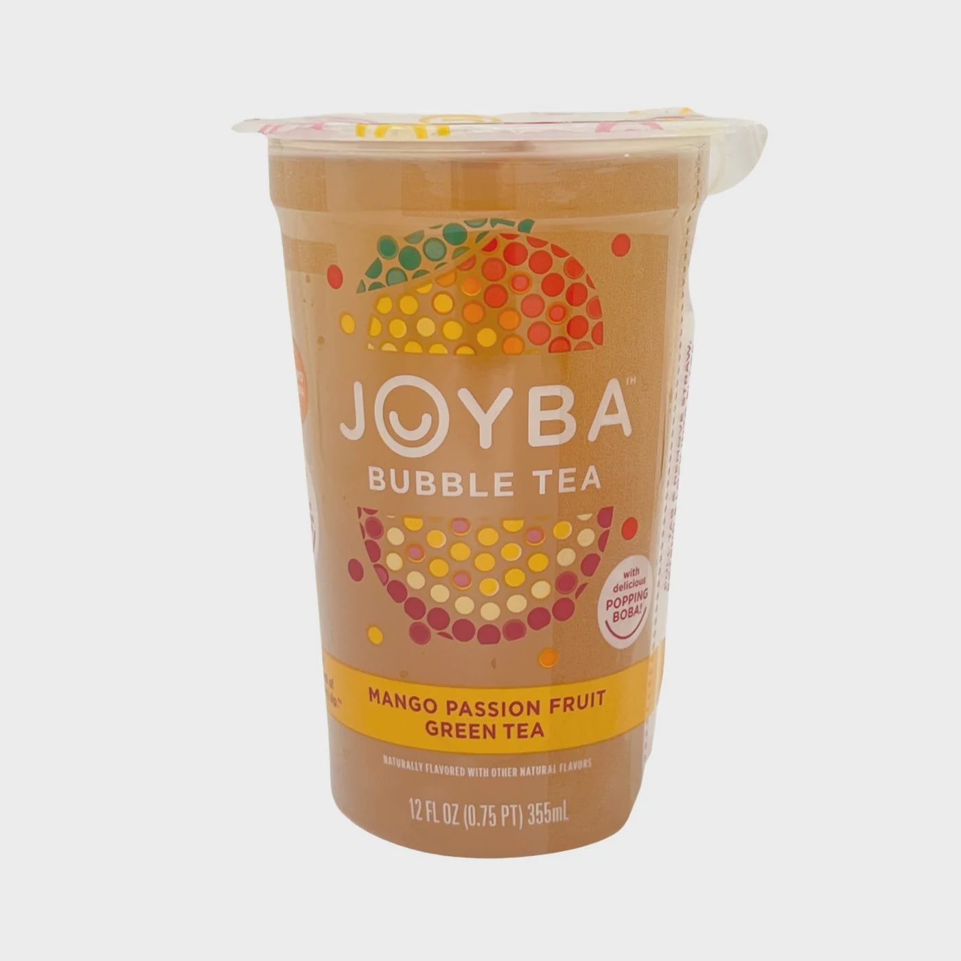 Joyba Bubble Tea Mango Passionfruit 12oz